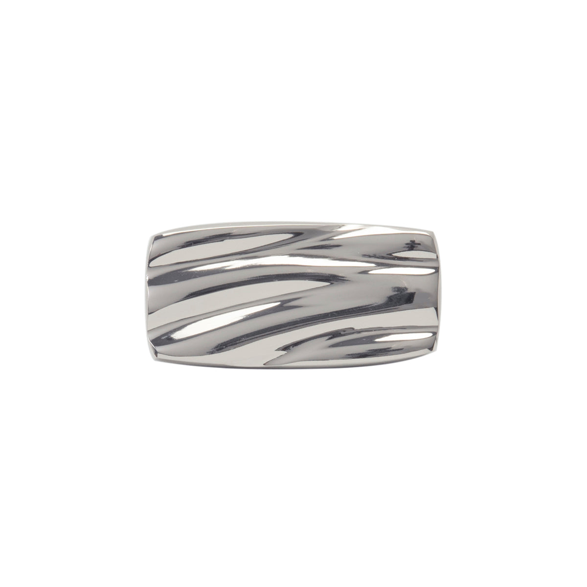 Belwith Keeler 2 Inch x 1 Inch Caspian Oval Knob - Polished Nickel