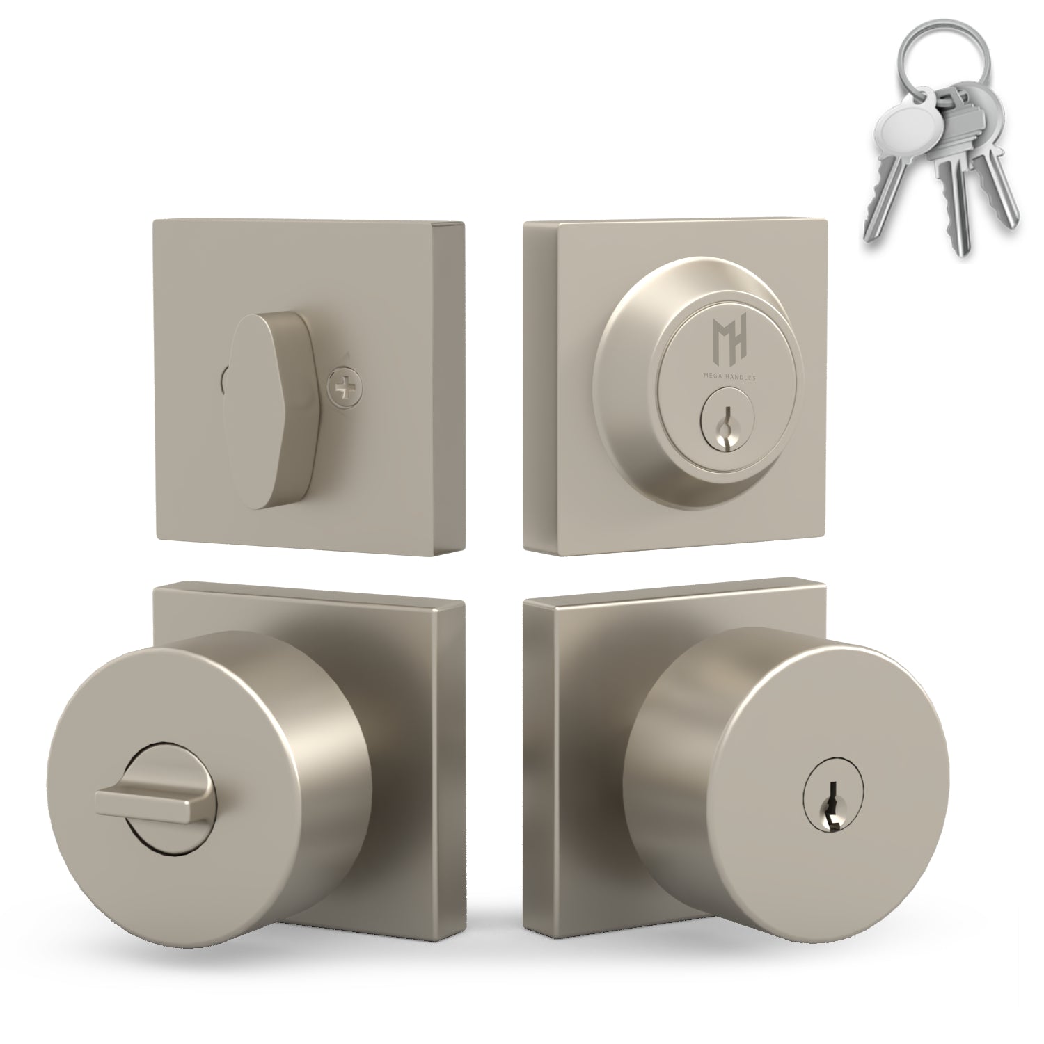 Mega Handles Sauna Entry Combo – Premium Stainless Steel Sauna Door Handle Set