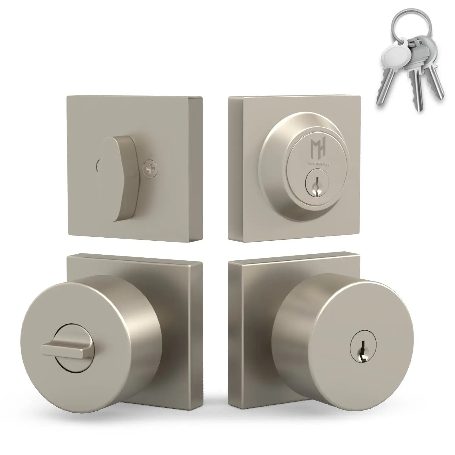 Mega Handles Sauna Entry Combo – Premium Stainless Steel Sauna Door Handle Set