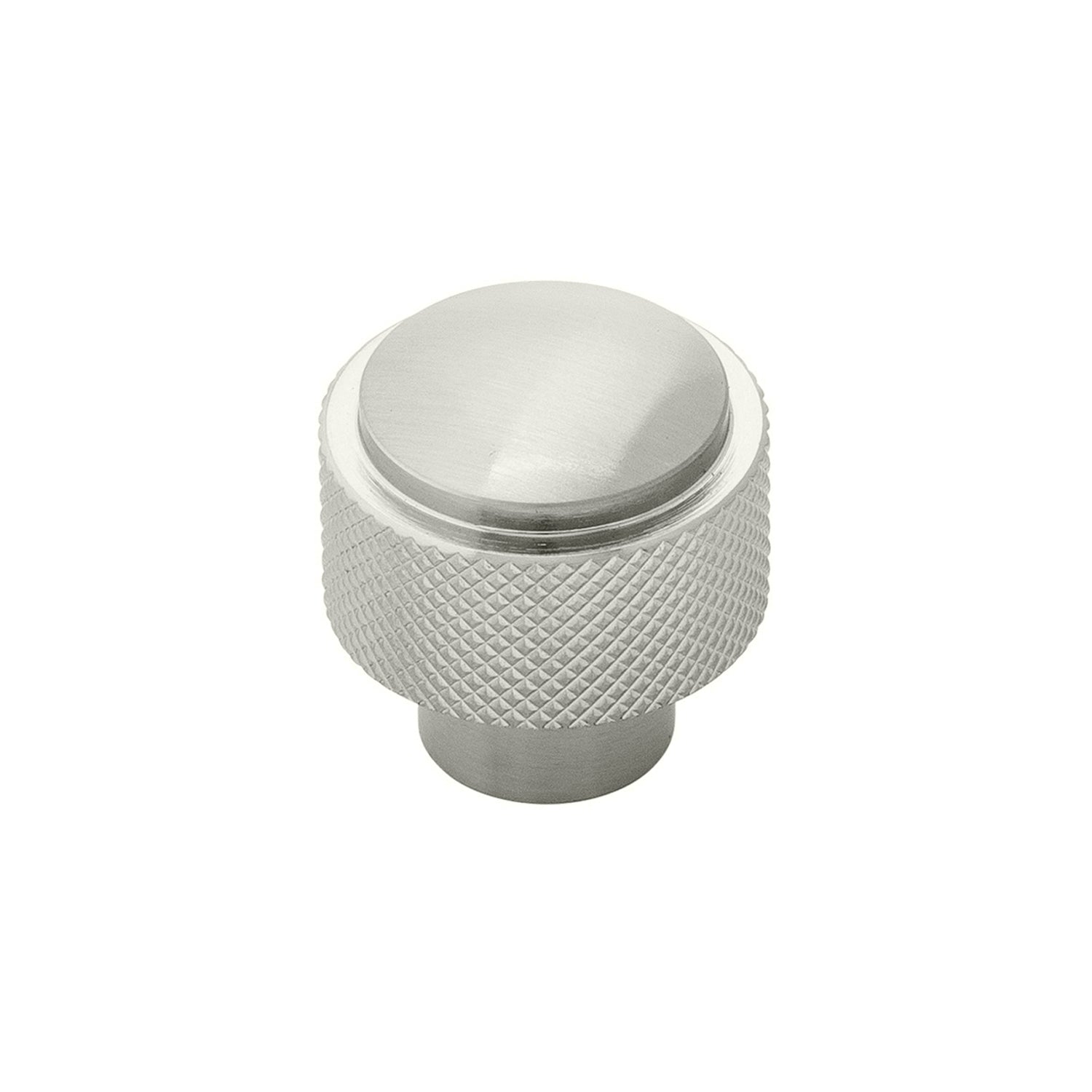 Belwith Keeler 1-3/16 Inch Diameter Verge Round Knob - Stainless Steel