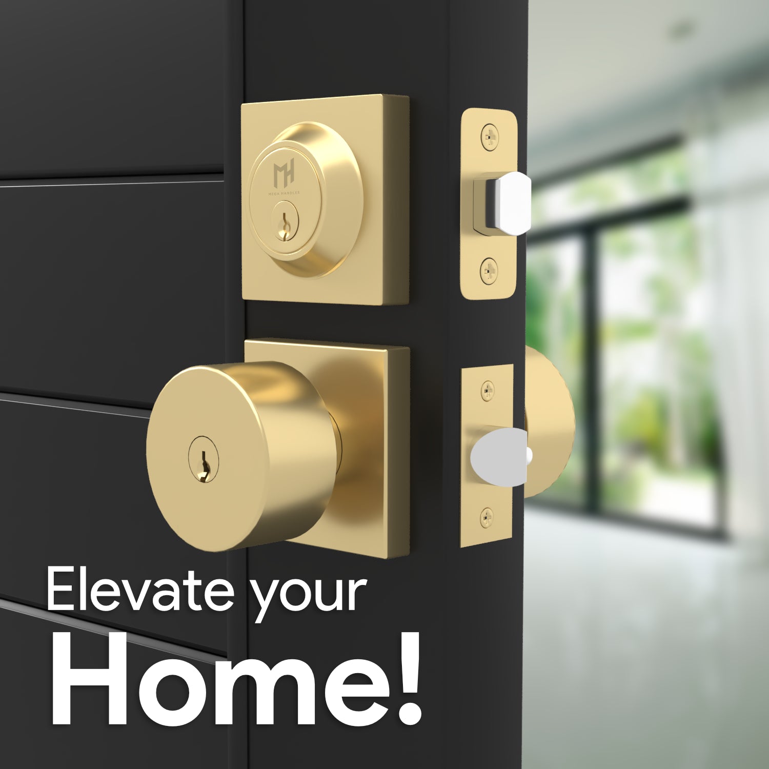 Mega Handles Sauna Entry Combo – Premium Stainless Steel Sauna Door Handle Set