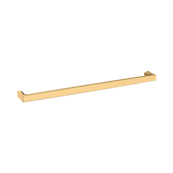 Baldwin Palm Springs solid brass appliance pull in satin brass finish – modern luxury cabinet handle