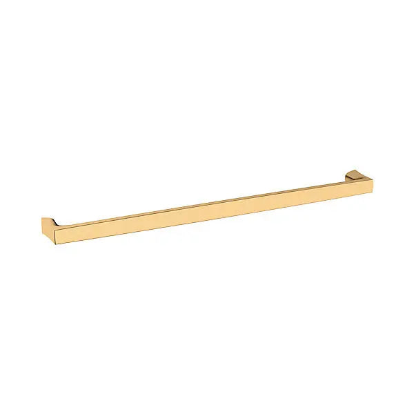 Baldwin Palm Springs solid brass appliance pull in satin brass finish – modern luxury cabinet handle