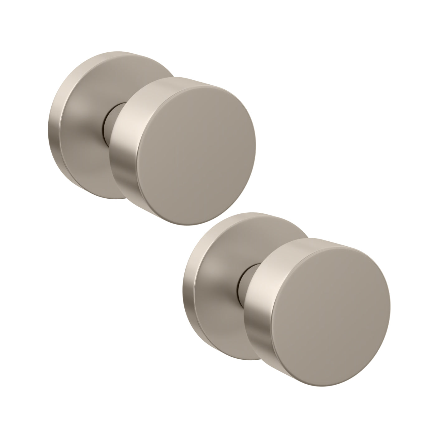 Mega Handles Buena stainless steel modern door knob by Hentell Design – premium minimalist home and office hardware
