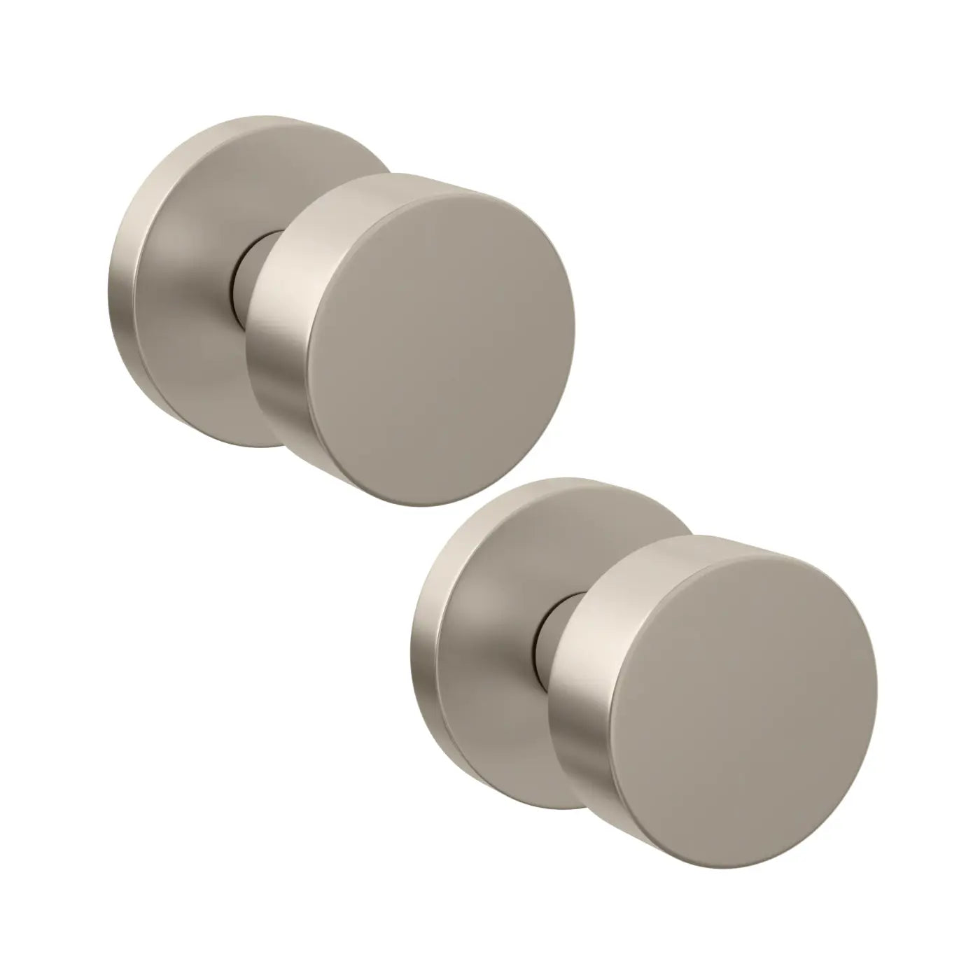 Mega Handles Buena stainless steel modern door knob by Hentell Design – premium minimalist home and office hardware