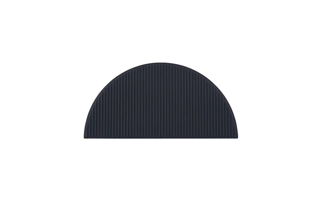 Matte Black Half Moon Furniture Handle