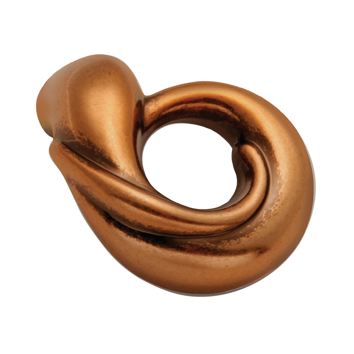 Belwith Keeler 2 Inch x 1-3/4 Inch Amaranta Knob - Antique Rose Gold