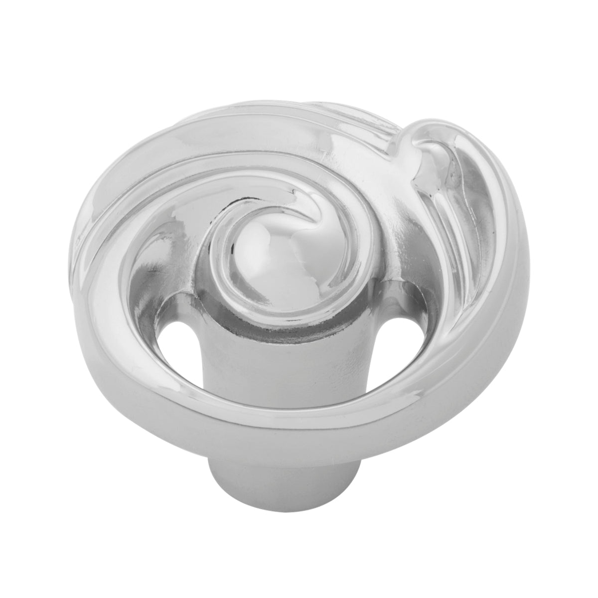 Belwith Keeler 1-1/2 Inch Diameter Amaranta Knob - Polished Nickel