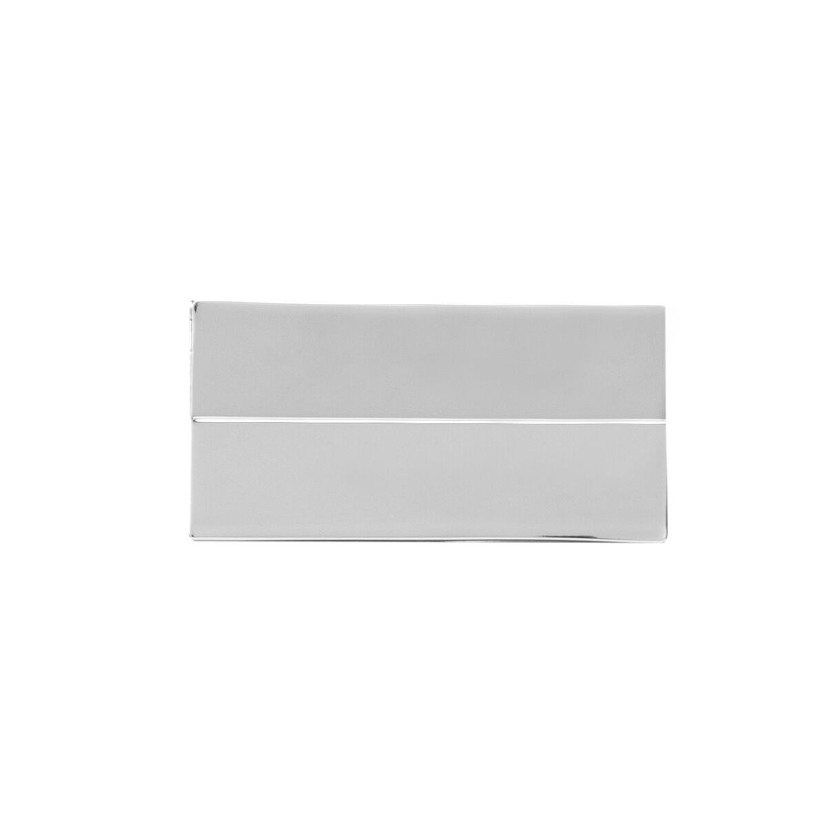 Belwith Keeler 2 Inch x 1 Inch Avenue Rectangular Knob - Chrome