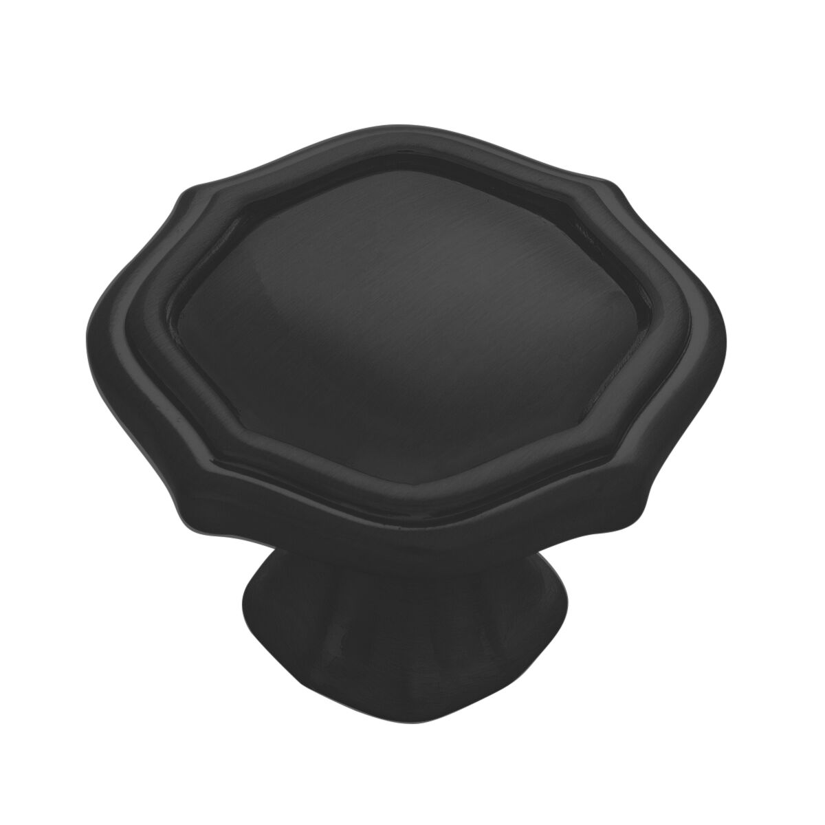 Belwith Keeler 1-1/2 Inch Diameter Trellis Knob - Matte Black