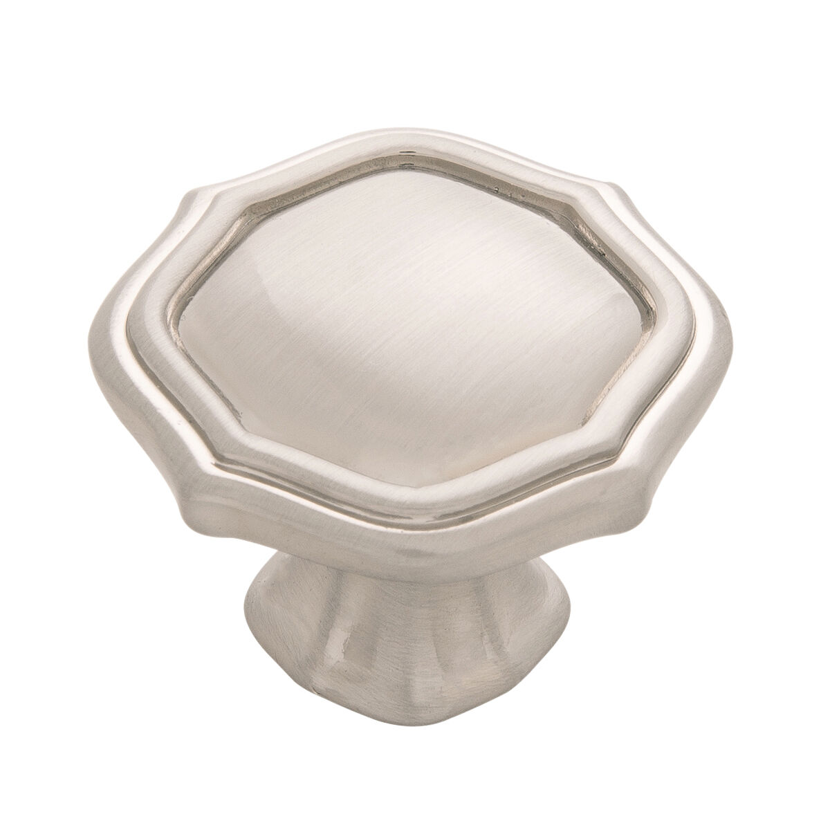 Belwith Keeler 1-1/2 Inch Diameter Trellis Knob - Satin Nickel