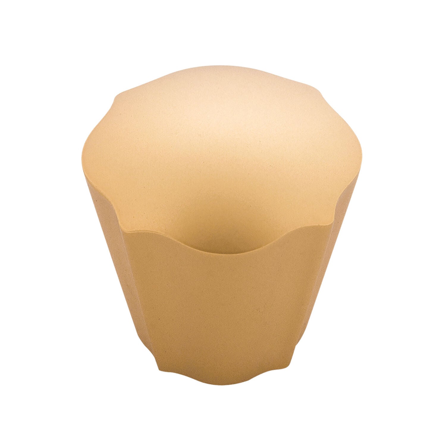 Belwith Keeler 1-3/16 Inch Diameter Trellis Conical Knob - Brushed Golden Brass