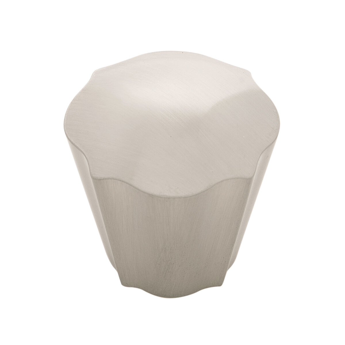 Belwith Keeler 1-3/16 Inch Diameter Trellis Conical Knob - Satin Nickel