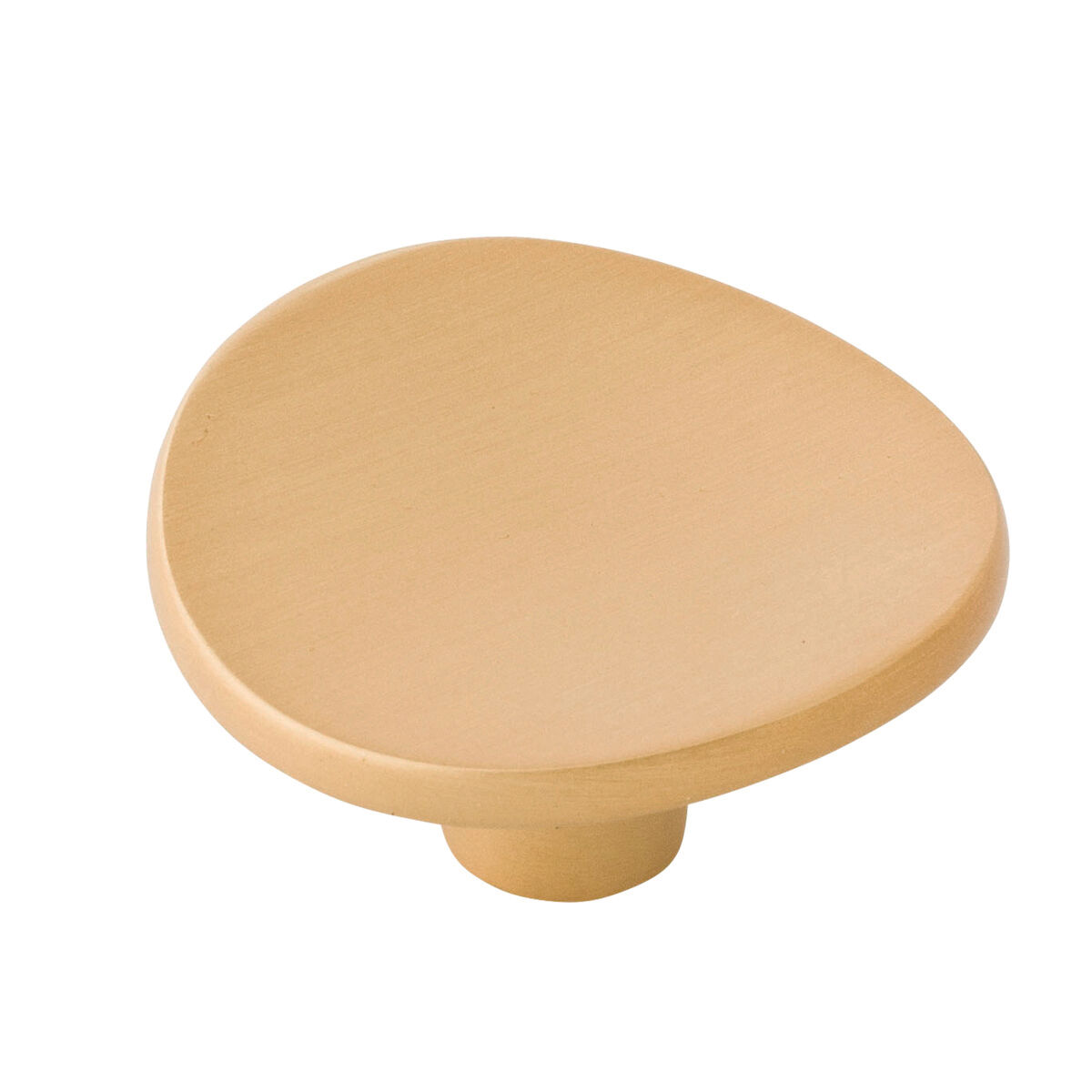 Belwith Keeler 1-3/4 Inch Diameter Vale Round Knob - Brushed Golden Brass