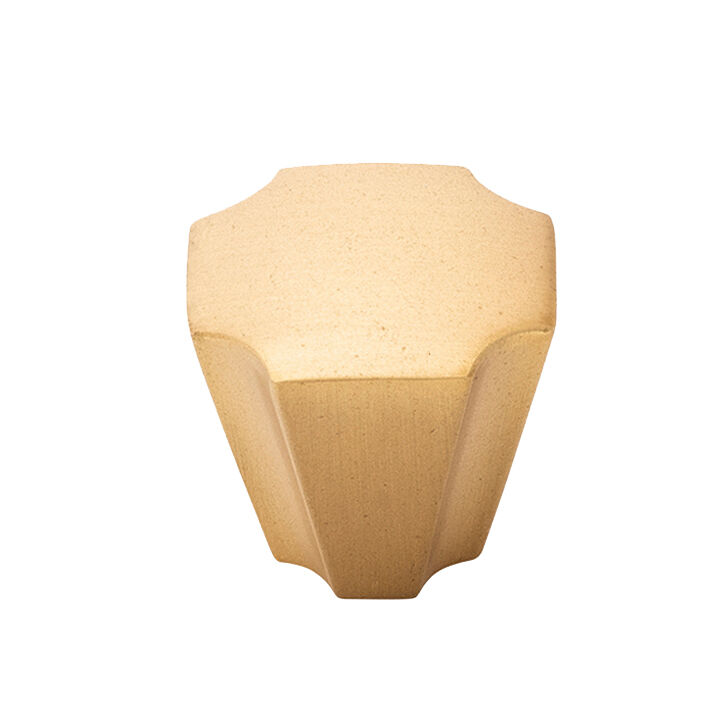 Belwith Keeler 1-1/8 Inch x 1-1/8 Inch Monarch Conical Knob - Brushed Golden Brass