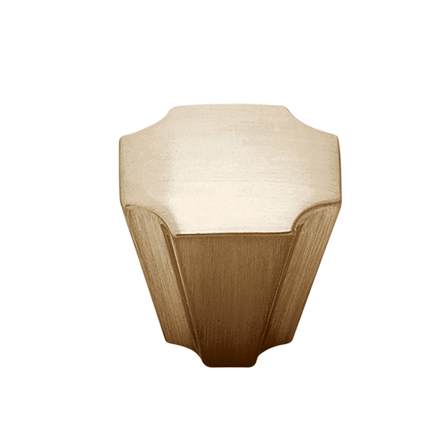 Belwith Keeler 1-1/8 Inch x 1-1/8 Inch Monarch Conical Knob - Champagne Bronze