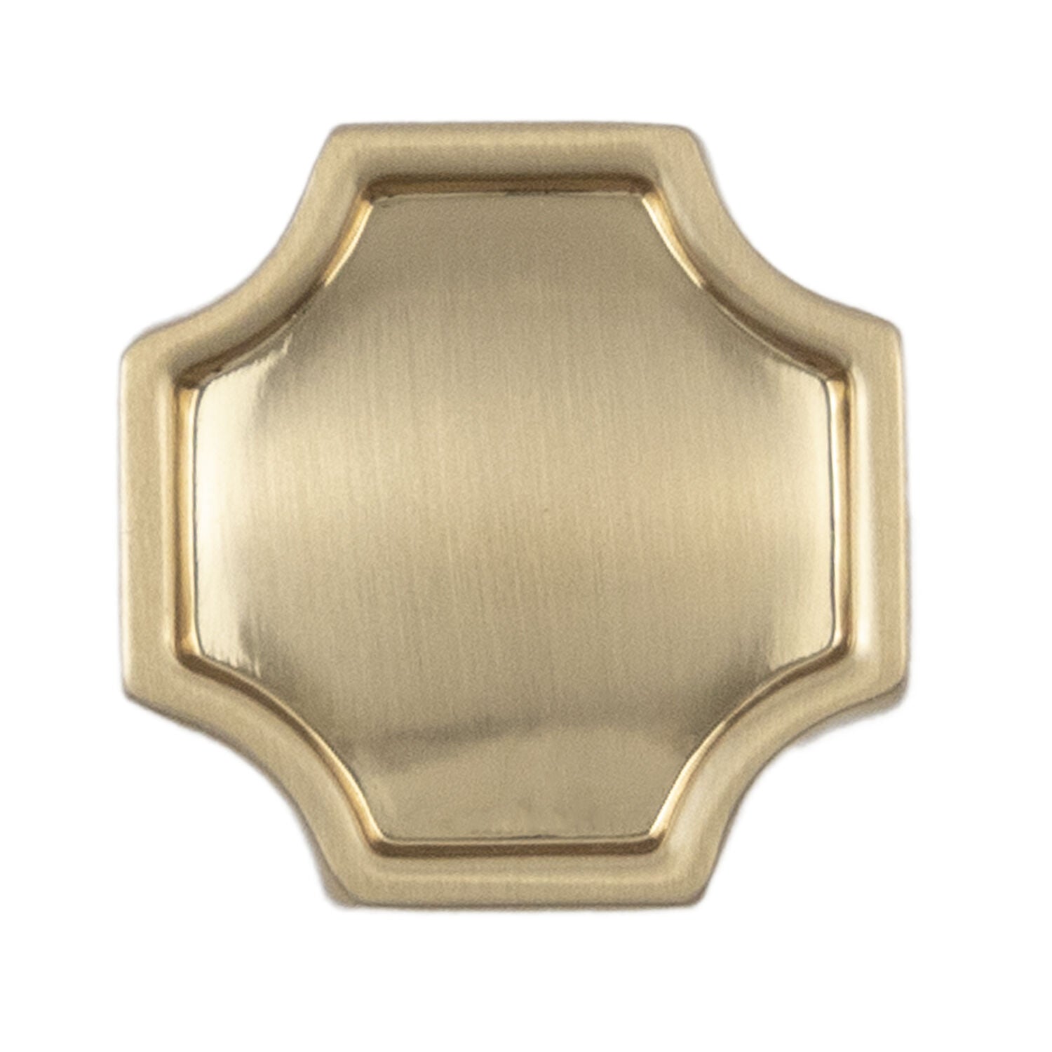 Belwith Keeler 1-1/4 Inch x 1-1/4 Inch Monarch Knob - Champagne Bronze