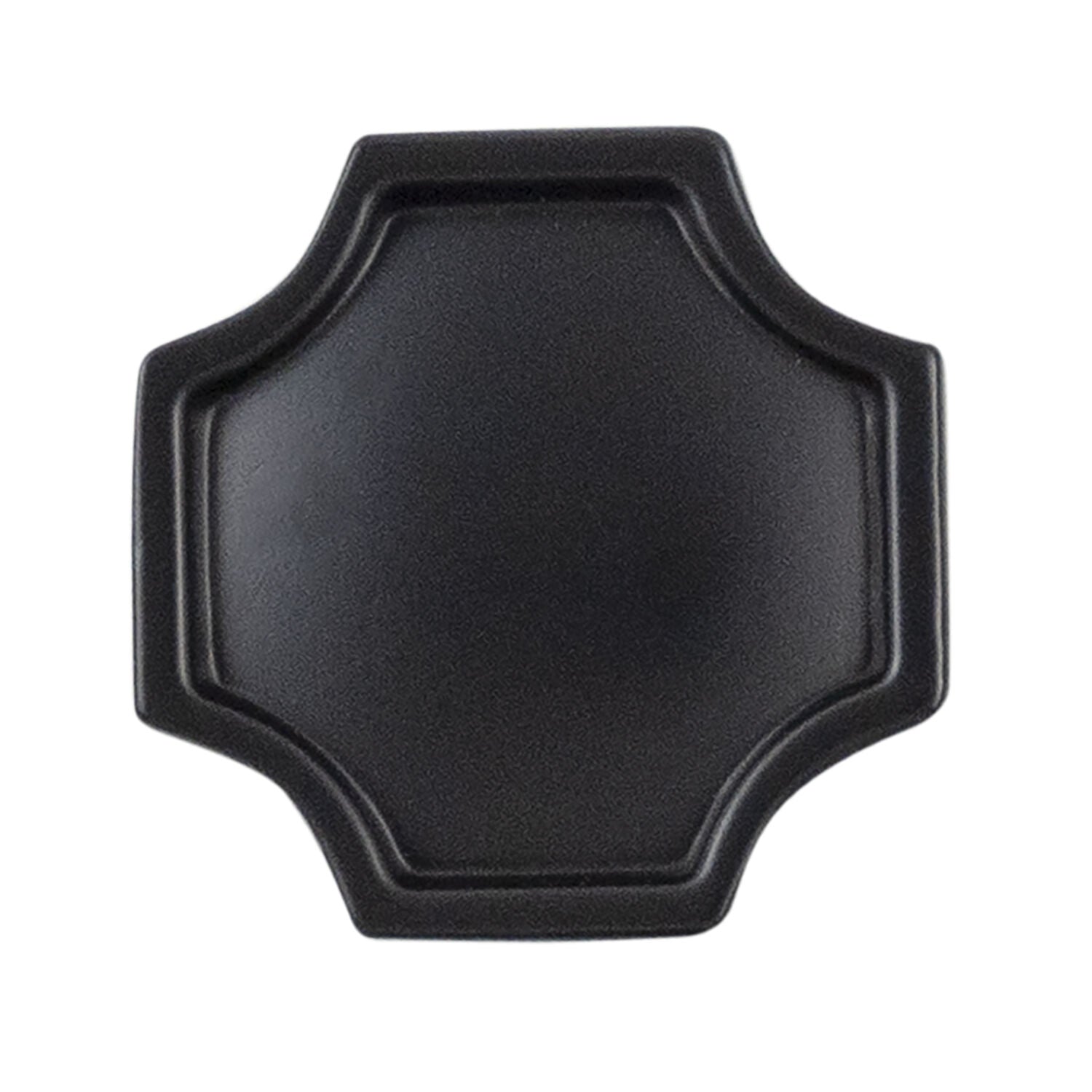 Belwith Keeler 1-1/4 Inch x 1-1/4 Inch Monarch Knob - Matte Black