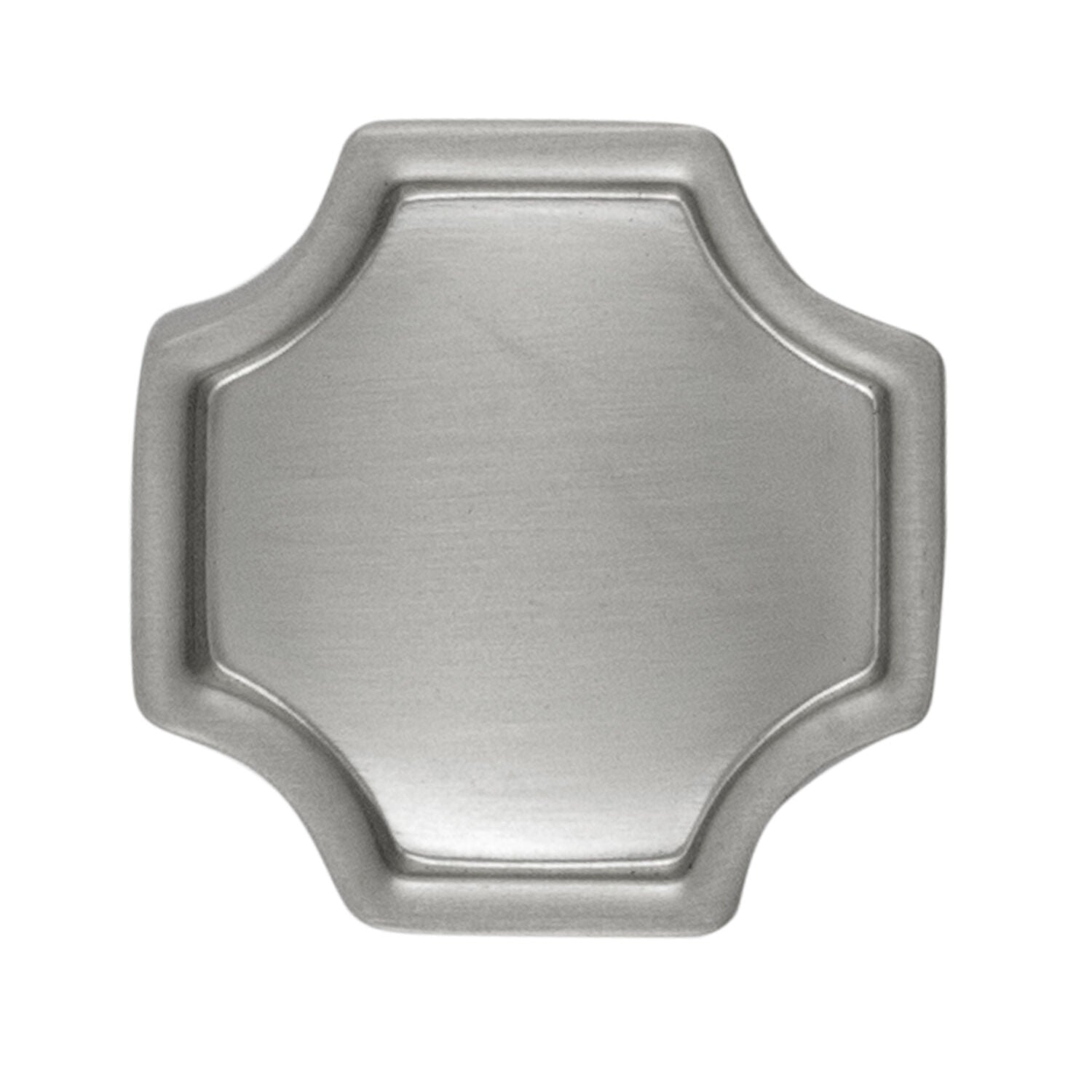 Belwith Keeler 1-1/4 Inch x 1-1/4 Inch Monarch Knob - Satin Nickel