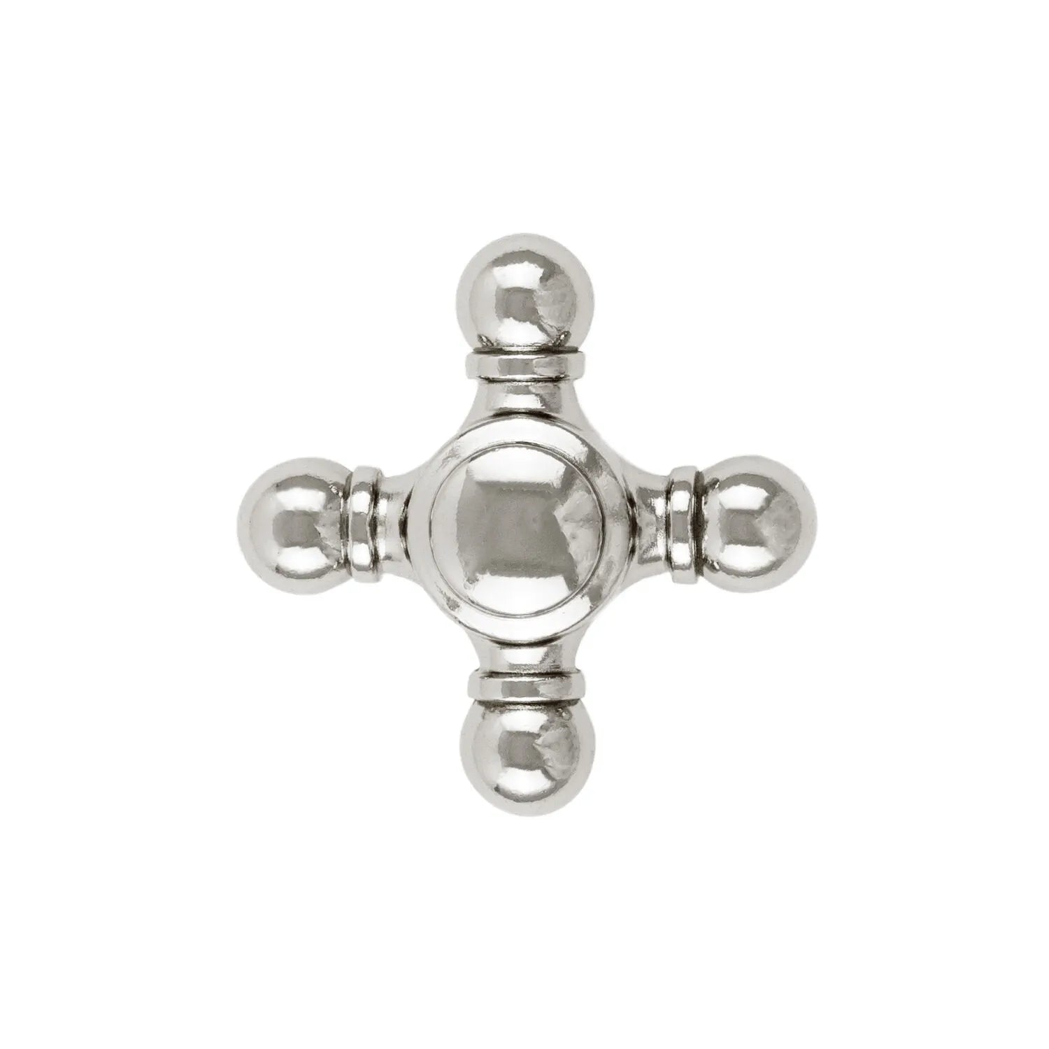 Belwith Keeler 2-1/8 Inch x 2-1/8 Inch Fuller Knob - Polished Nickel