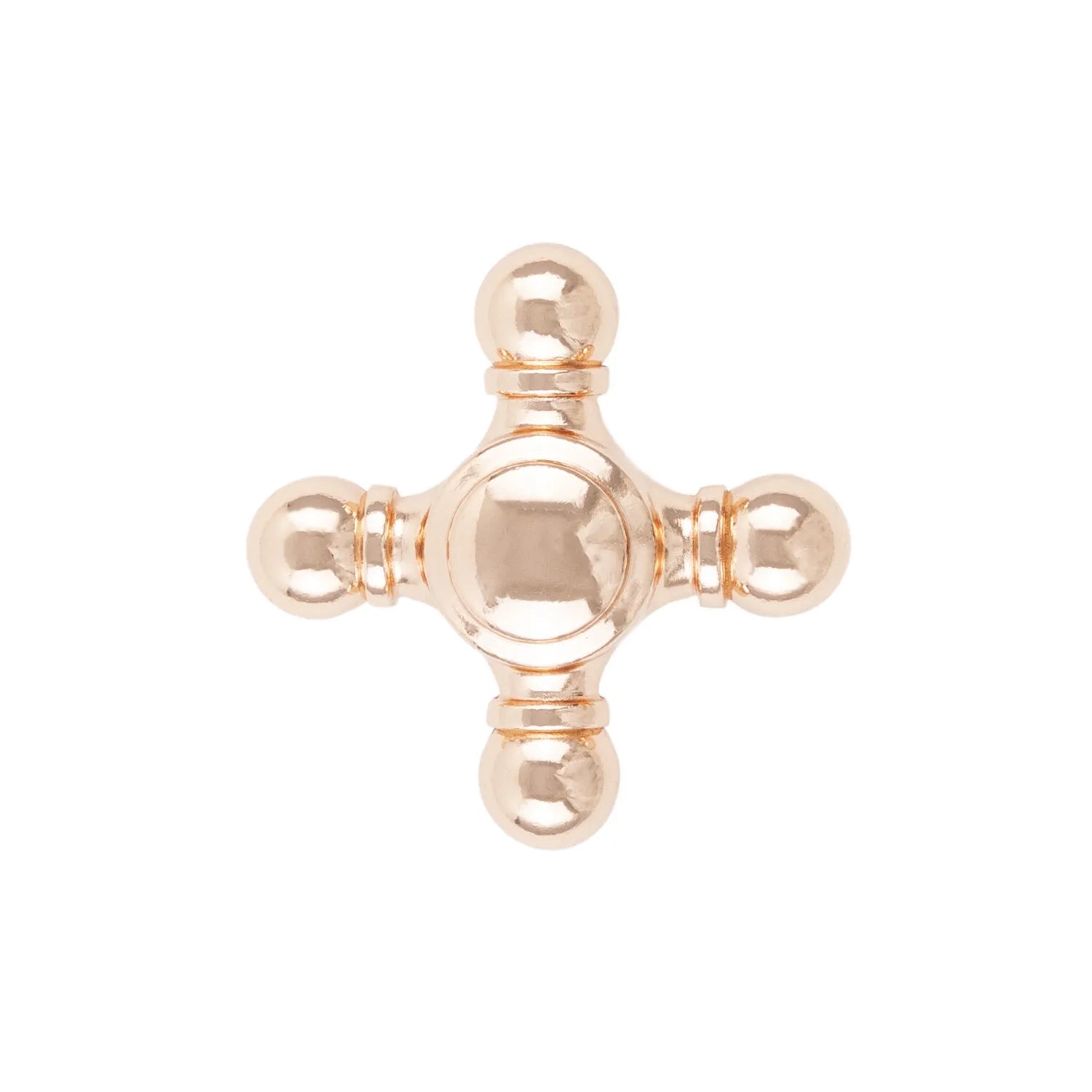 Belwith Keeler 2-1/8 Inch x 2-1/8 Inch Fuller Knob - Polished Copper