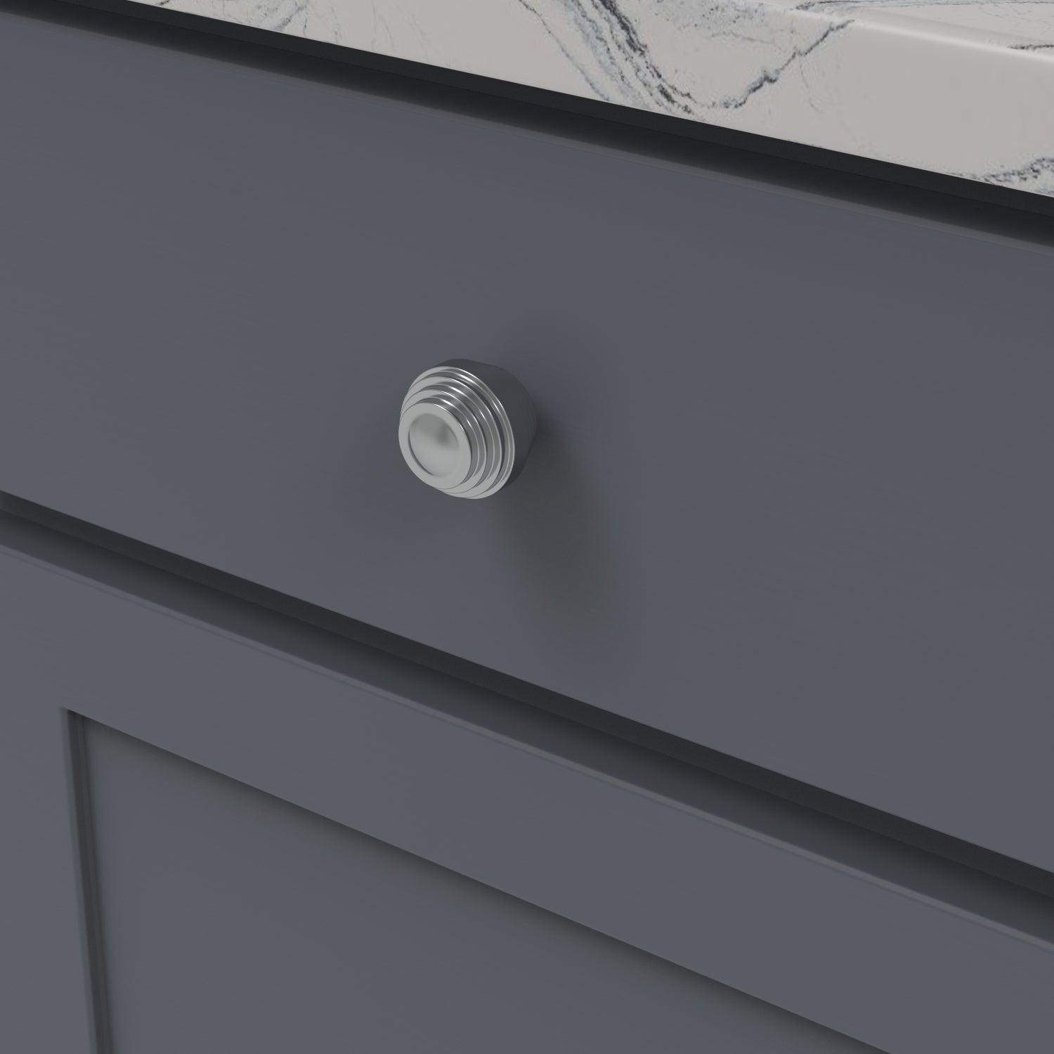 Belwith Keeler 1-3/8 Inch Diameter Sinclaire Round Knob - Chrome