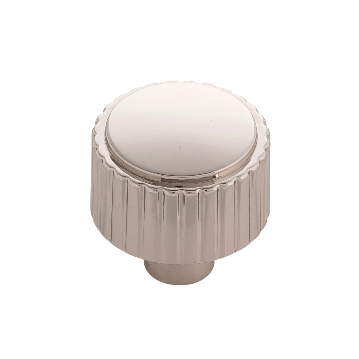Belwith Keeler 1-1/4 Inch Diameter Sinclaire Round Knob - Polished Nickel