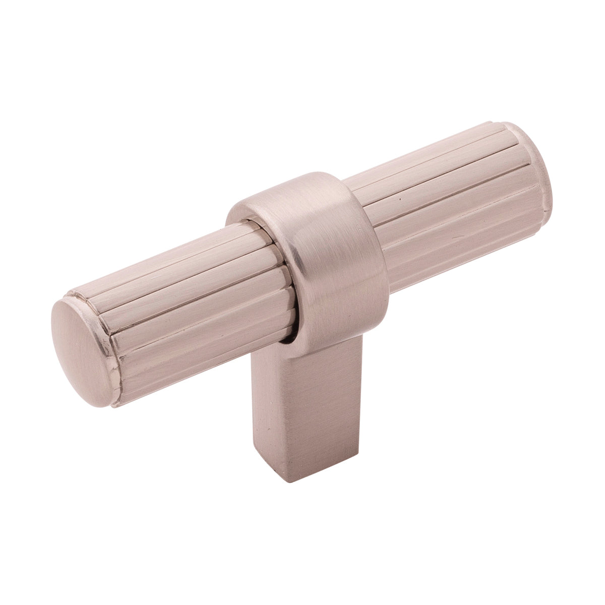 Belwith Keeler 2-3/8 Inch x 3/4 Inch Sinclaire T-Knob - Satin Nickel