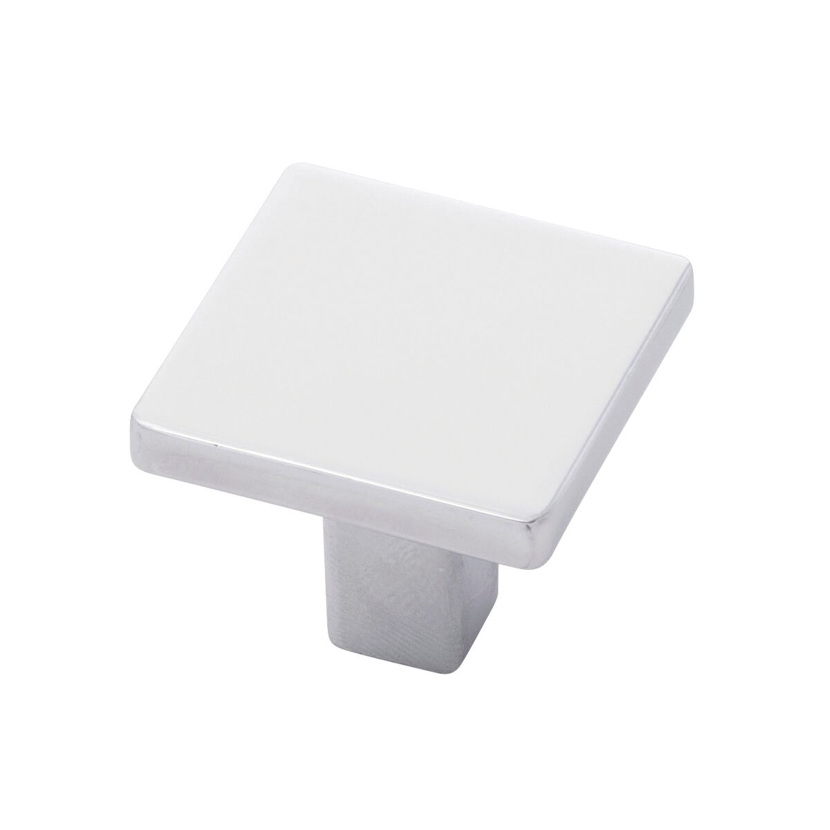 Belwith Keeler 1-5/16 Inch Square Emerge Square Knob - Chrome