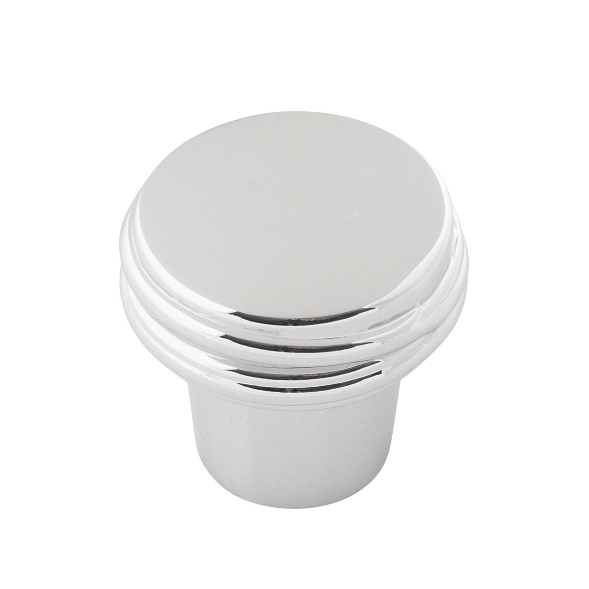 Belwith Keeler 1-5/16 Inch Diameter Fermata Round Knob - Chrome