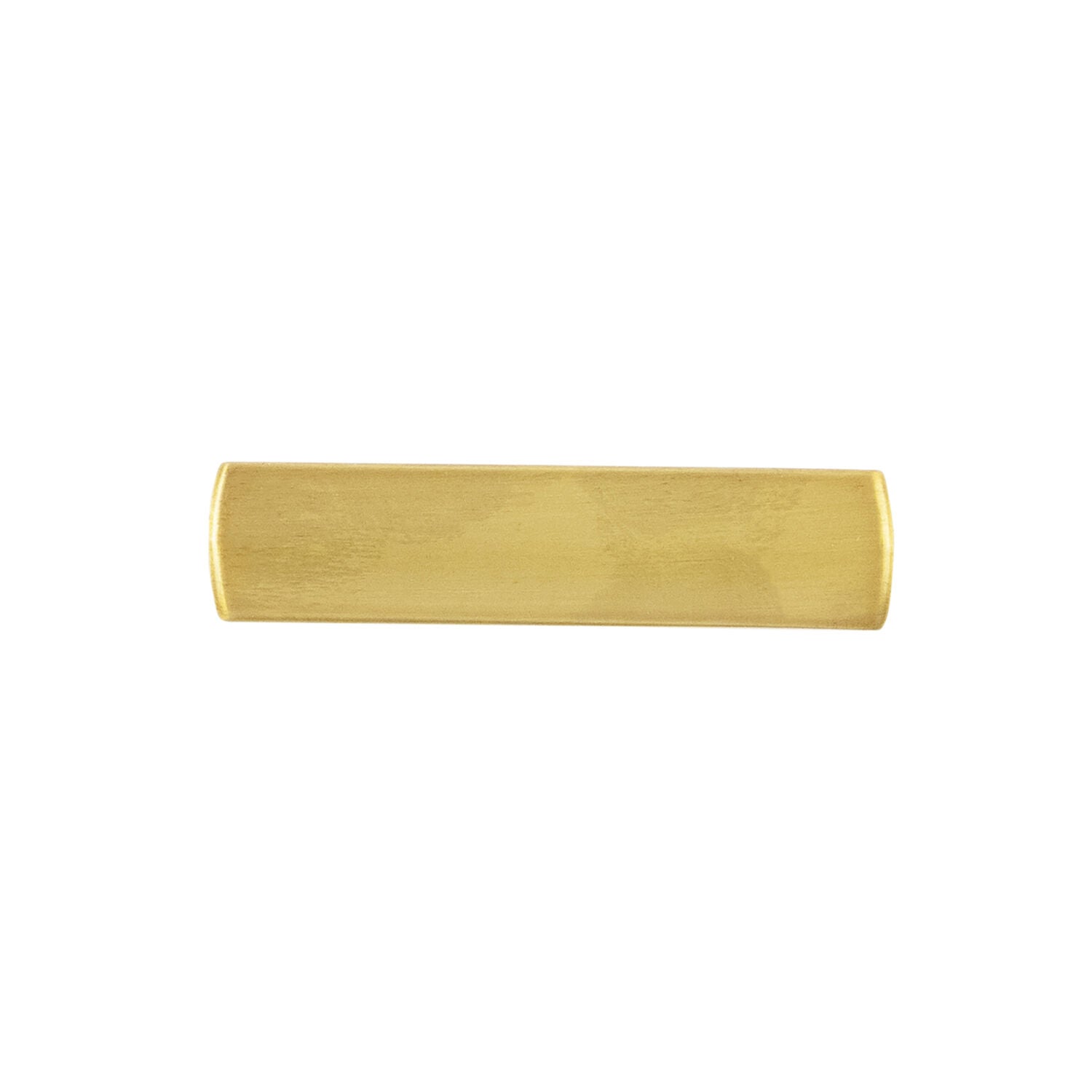 Belwith Keeler 1-1/2 Inch Center to Center Cullet Pinch Knob - Brushed Golden Brass