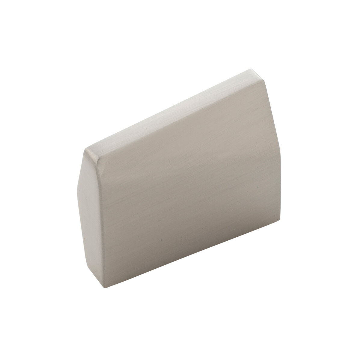 Belwith Keeler 1 Inch Center to Center Veer Pinch Knob - Satin Nickel