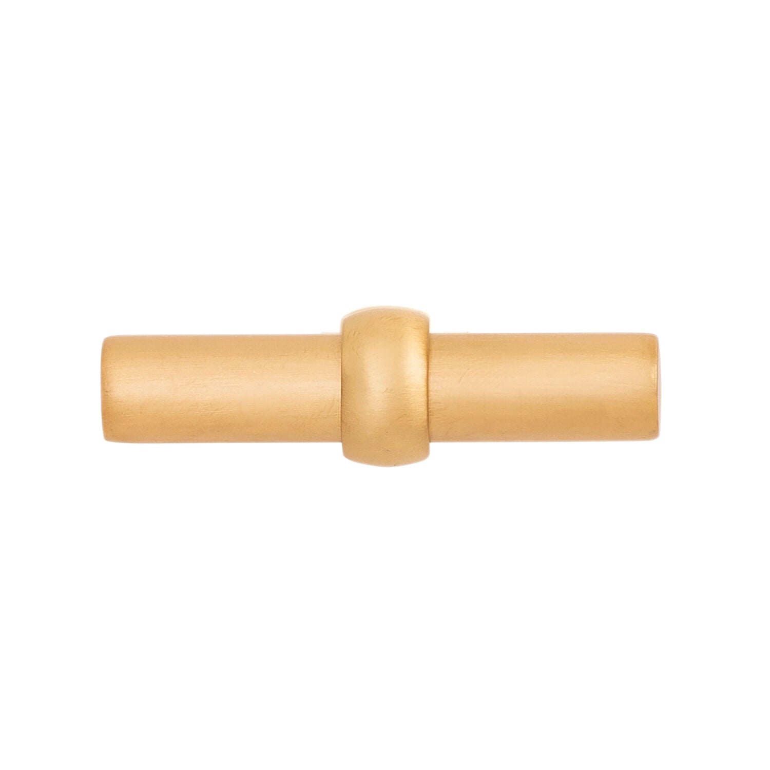 Belwith Keeler 2-1/2 Inch X 13/16 Inch Ostia T-Knob - Brushed Golden Brass