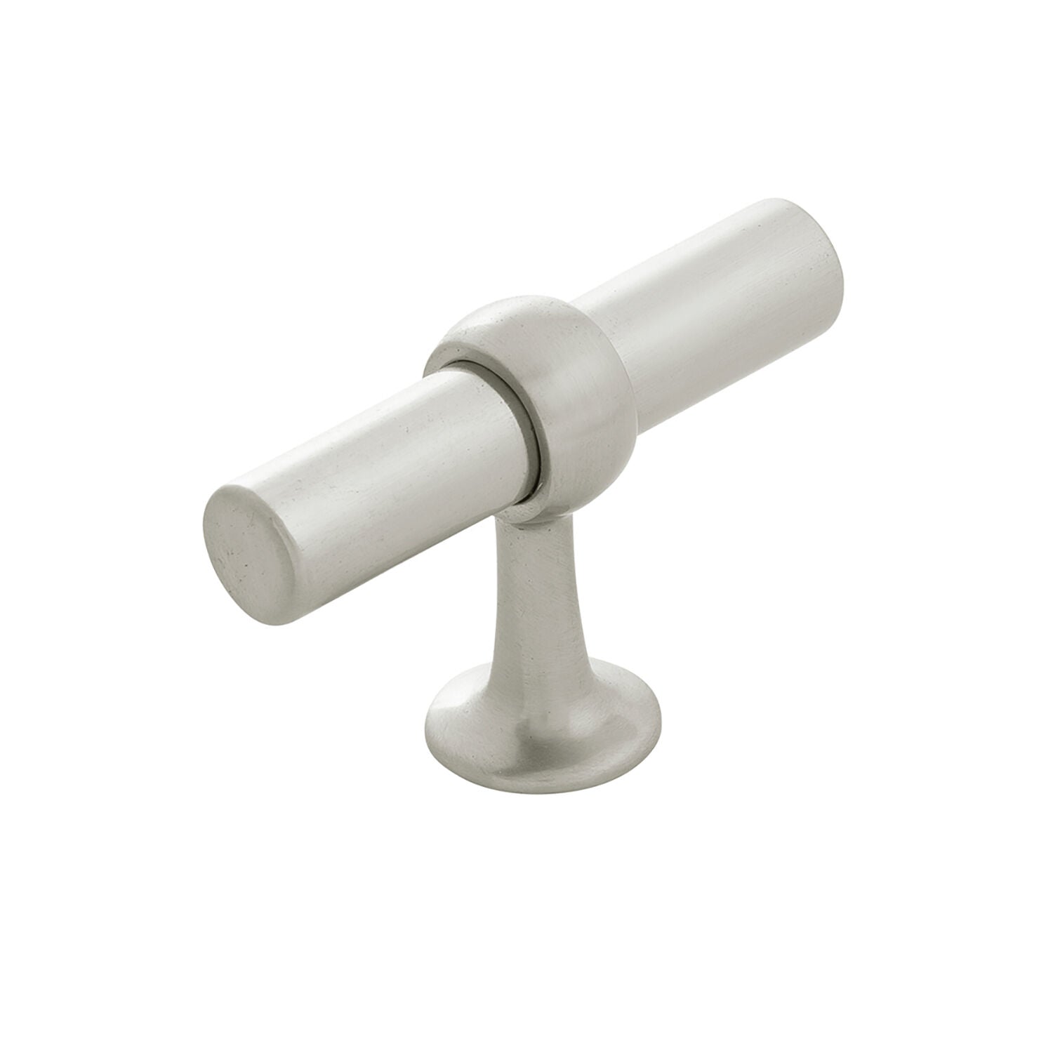 Belwith Keeler 2-1/2 Inch X 13/16 Inch Ostia T-Knob - Satin Nickel