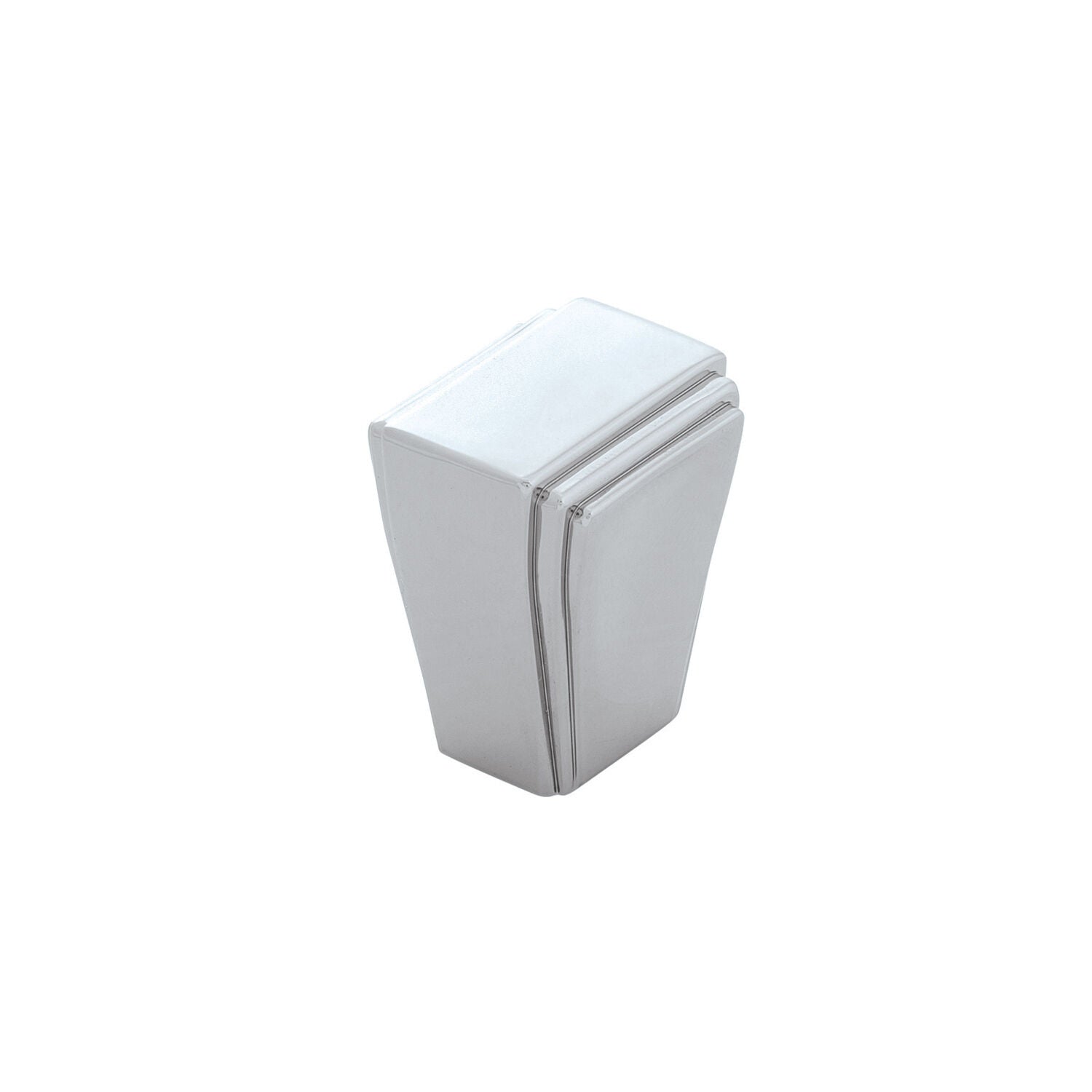 Belwith Keeler 1 Inch x 7/8 Inch Belleclaire Conical Knob - Polished Nickel