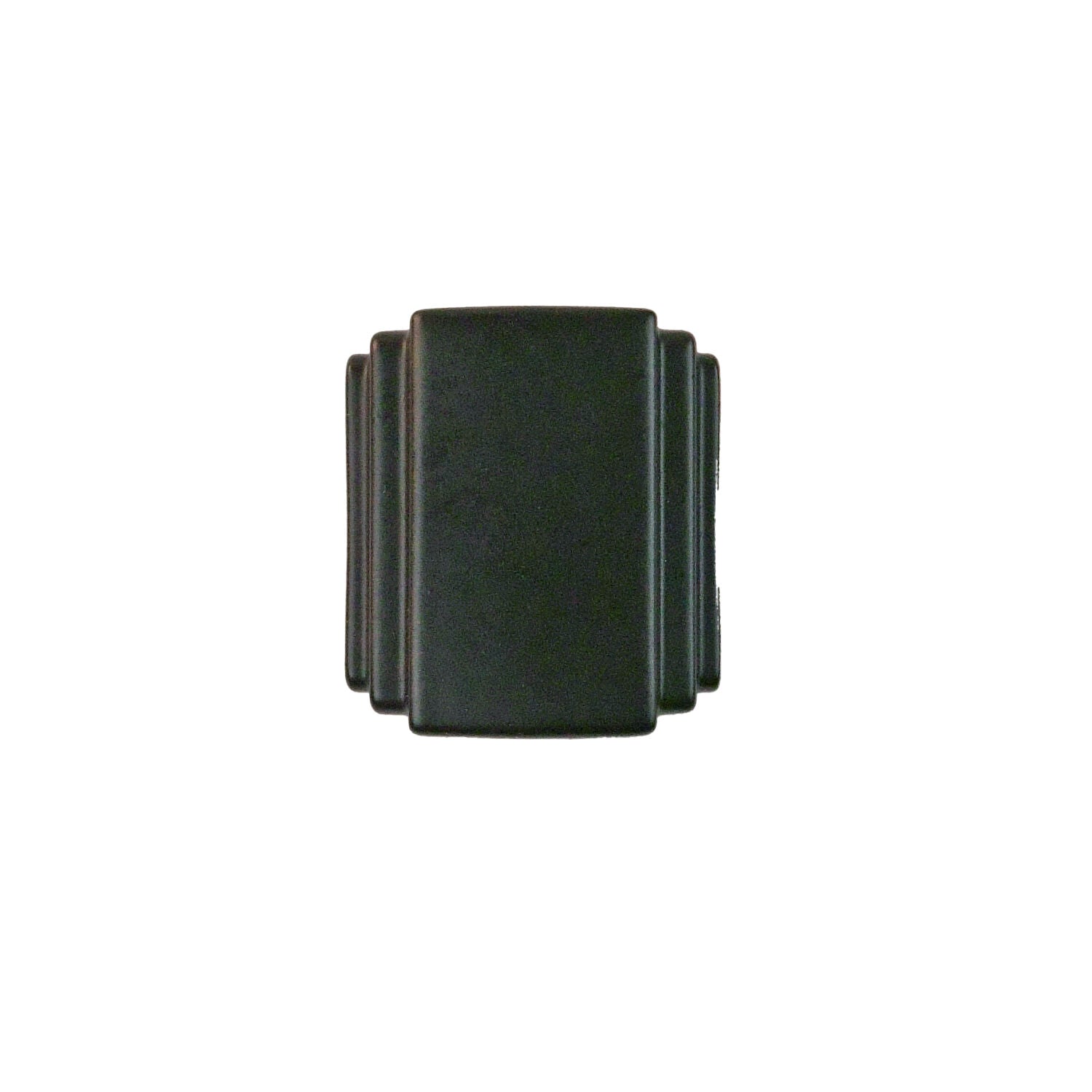 Belwith Keeler 1 Inch x 7/8 Inch Belleclaire Conical Knob - Matte Black