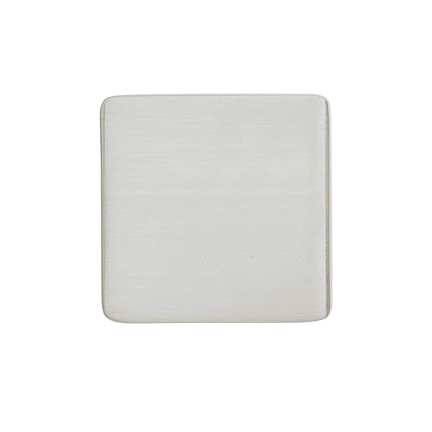 Belwith Keeler 1-1/4 Inch Square Brighton Square Knob - Satin Nickel