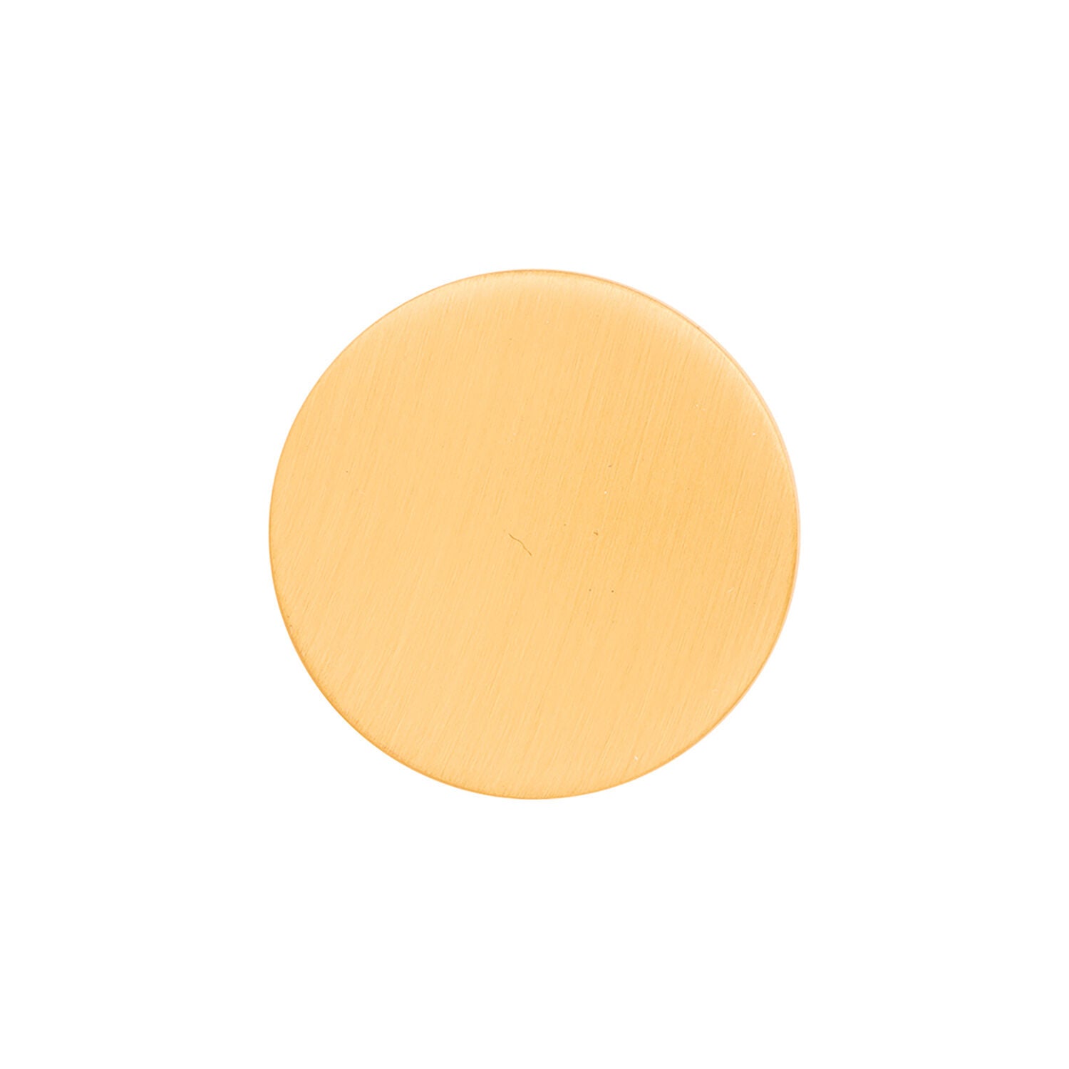 Belwith Keeler 1-1/4 Inch Diameter Urbane Round Knob - Brushed Golden Brass