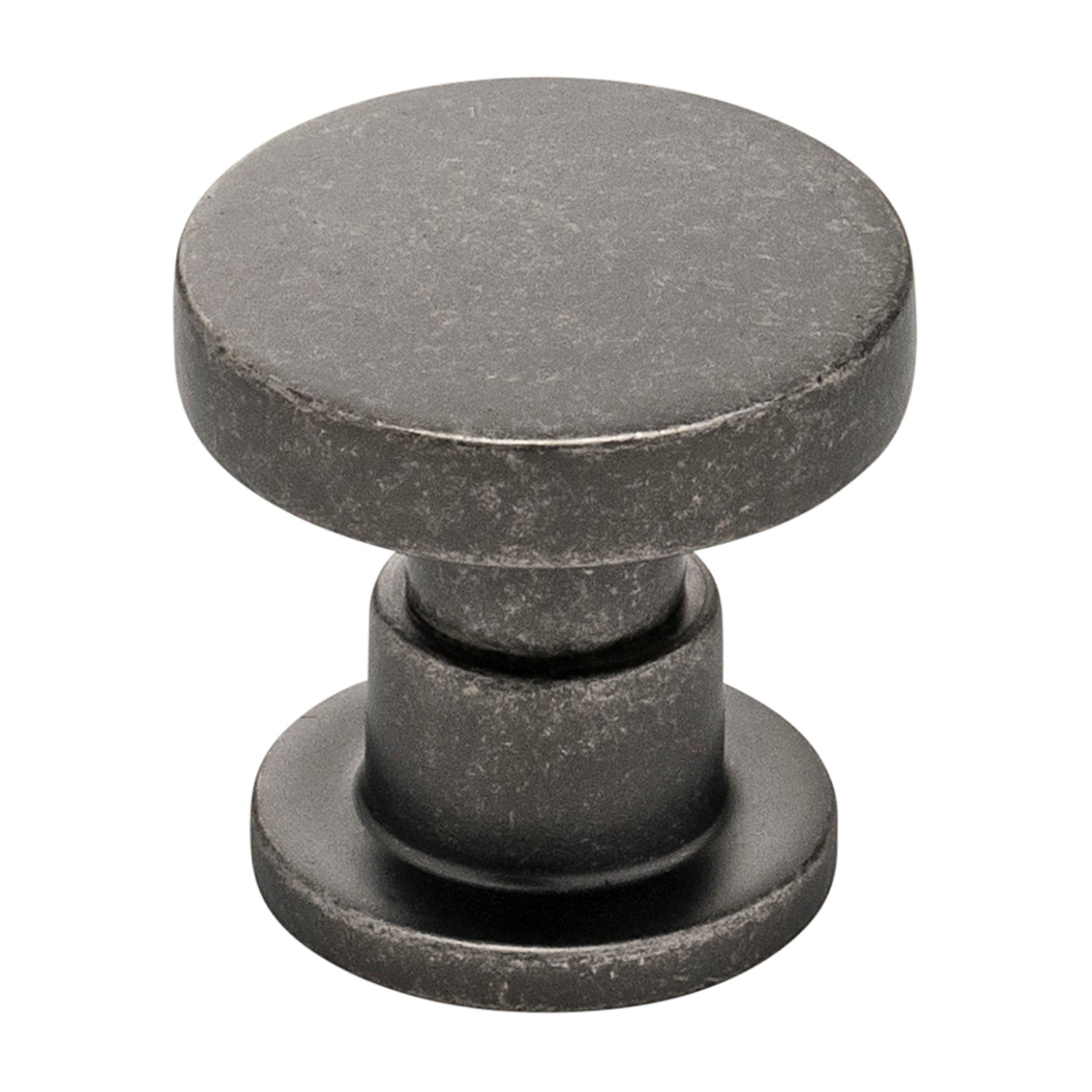 Belwith Keeler Urbane Round Knob - Black Nickel Vibed
