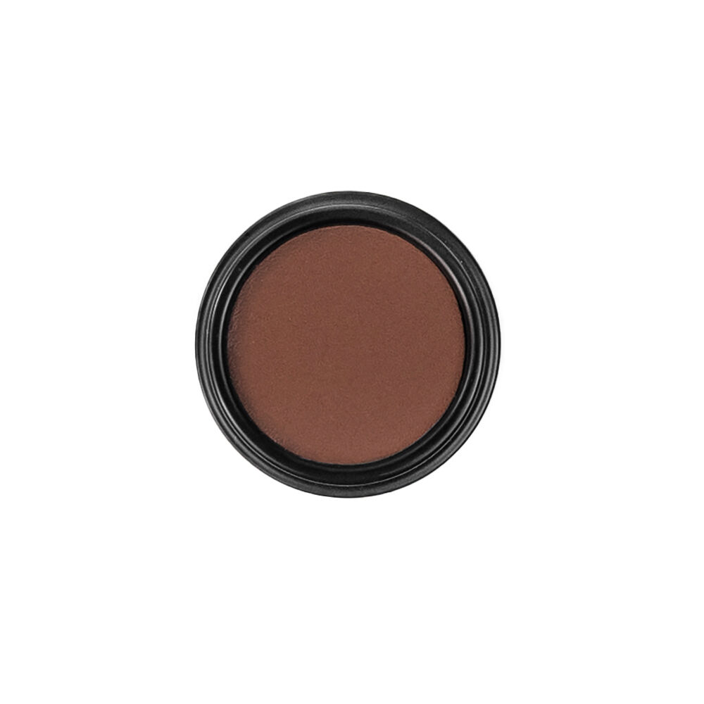 Belwith Keeler 1-1/4 Inch Diameter Reserve Round Knob - Matte Black with Brown Leather