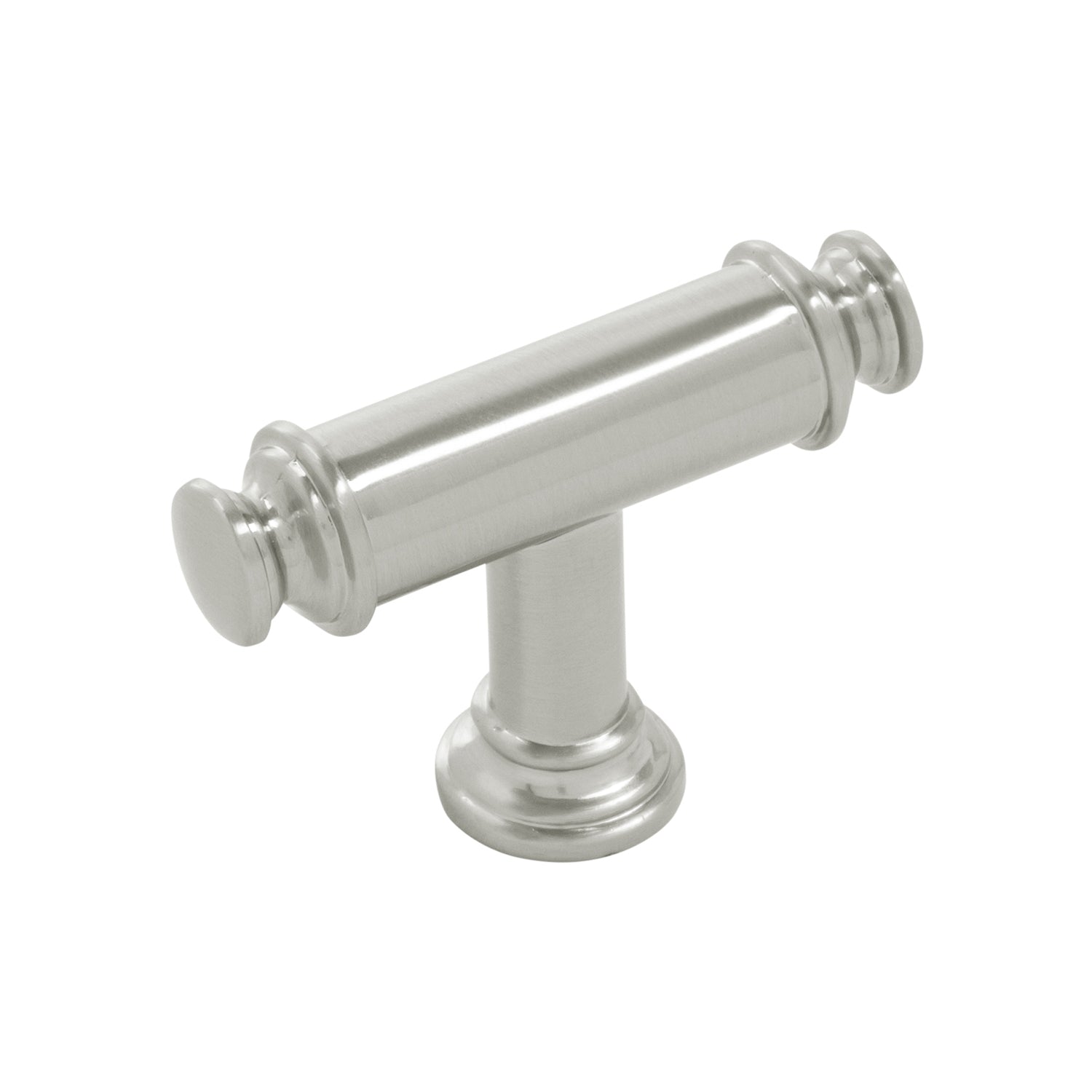 Belwith Keeler 2-1/8 Inch x 11/16 Inch Berkshire T-Knob - Polished Nickel
