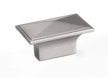 One Point modern Nickel knob One Point