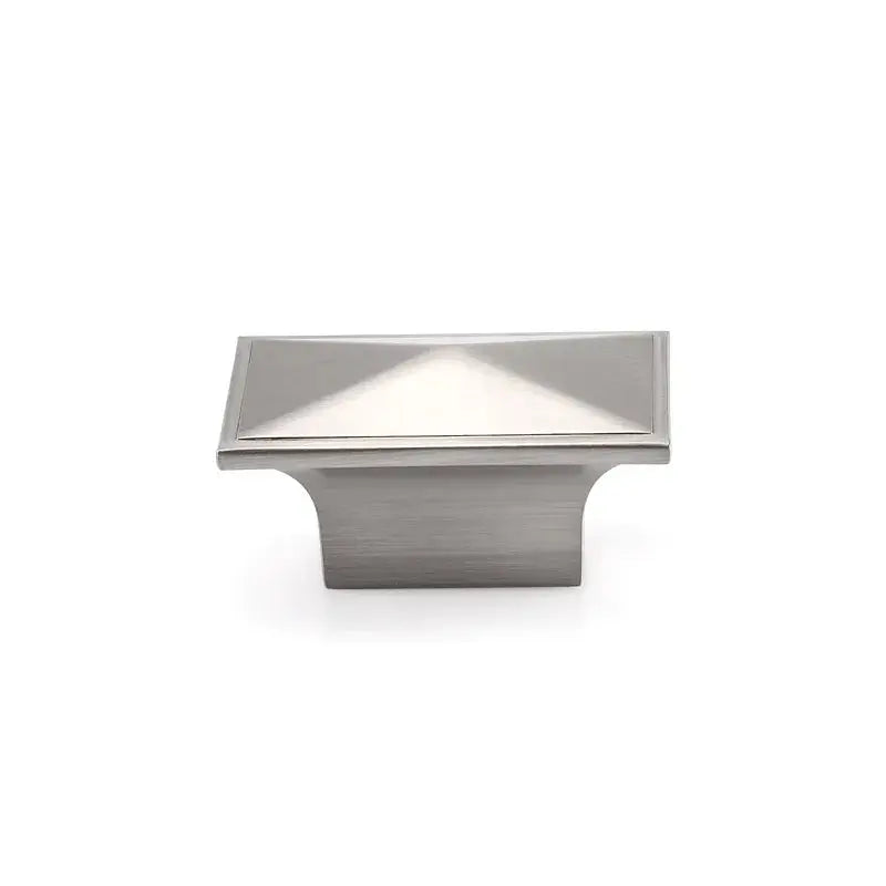 One Point modern Nickel knob One Point