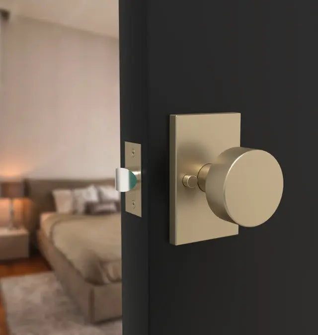 Laura Collection Door Knob – Modern Elegant Interior Door Handle by Hentell Design