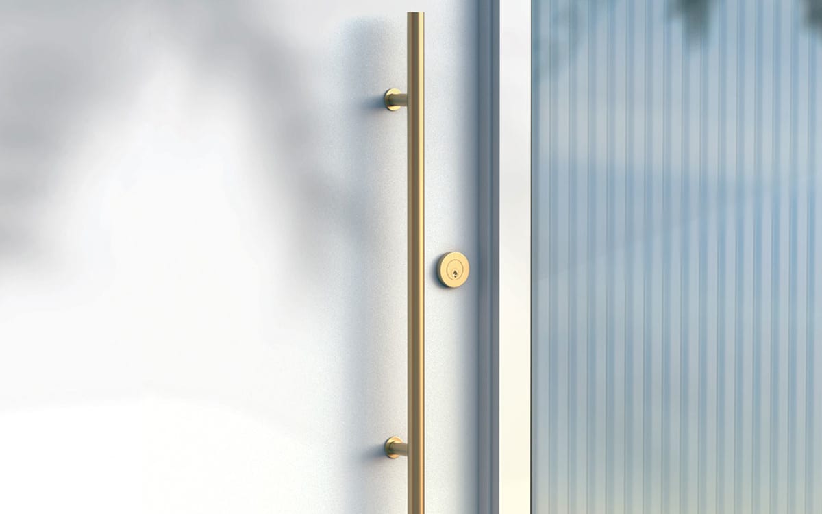 Emtek Round Long Door Pull - Hentell