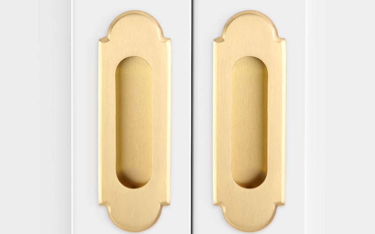 Emtek Style #8 Flush Pull Emtek Hentell Emtek