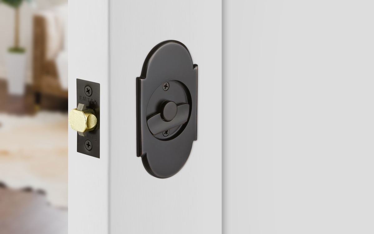 Emtek #8 Tubular Pocket Door Emtek Hentell Emtek