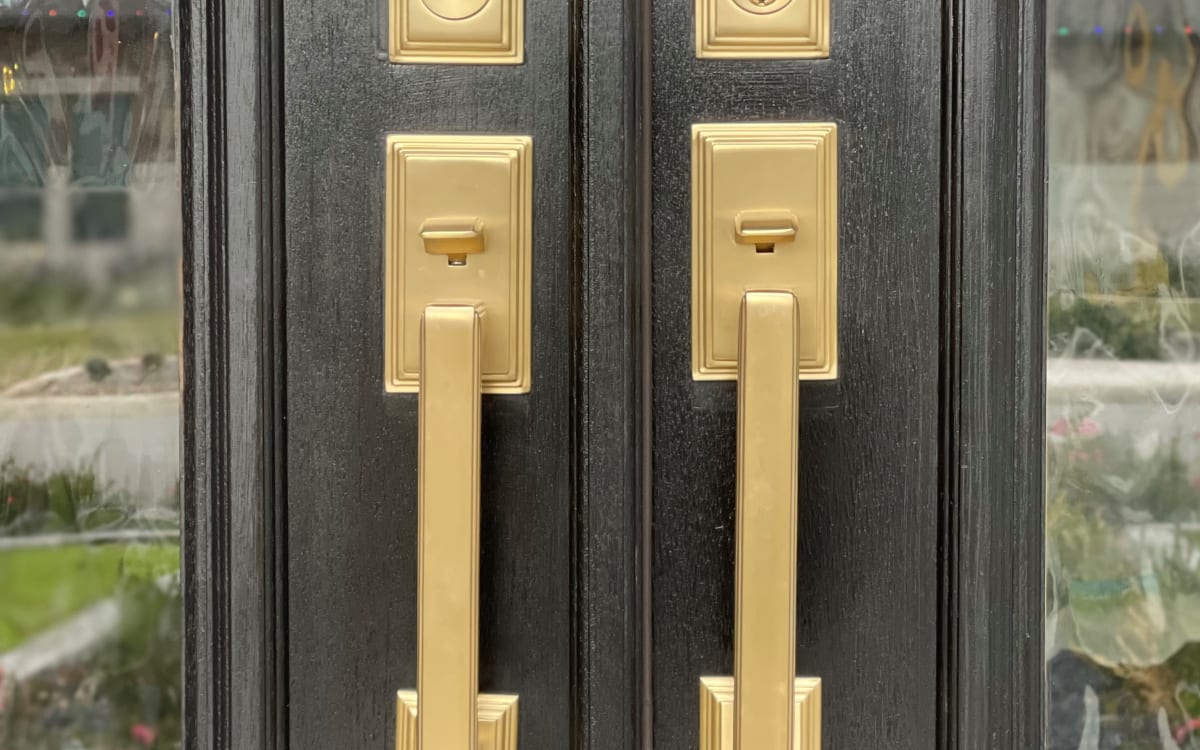 Emtek Hamden Tubular Entry Set Emtek Hentell Emtek