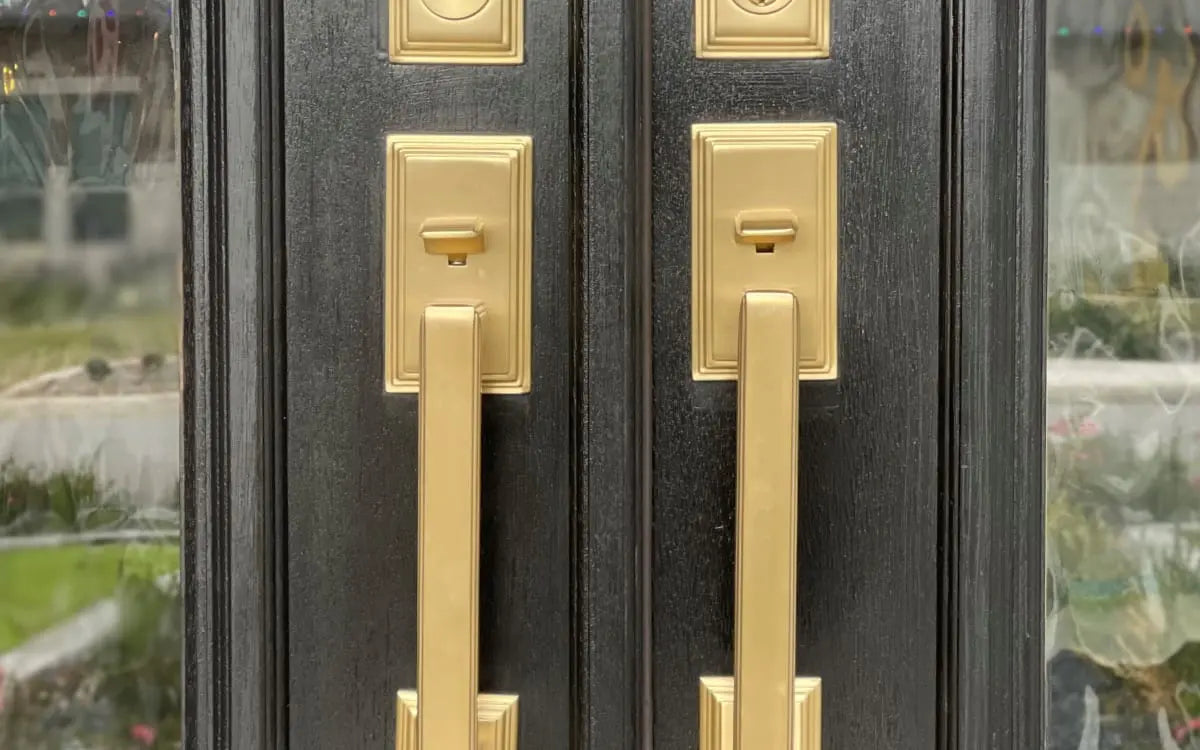 Emtek Hamden Tubular Entry Set Emtek Hentell Emtek