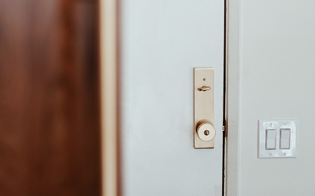 Modern Rectangular Two Point Lock